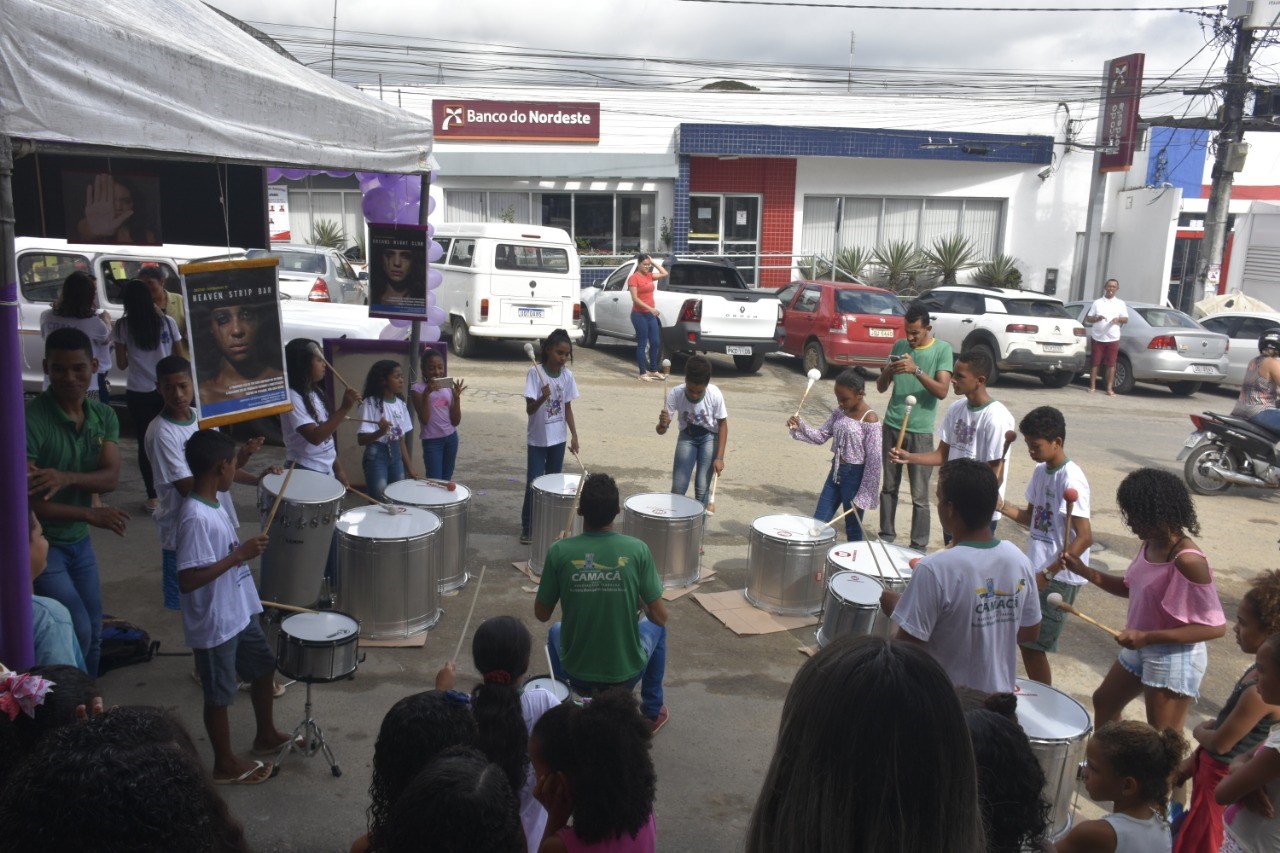 Camacã: II Pit Stop realizado pelo CRAM mobiliza a população no combate a violência contra a mulher

